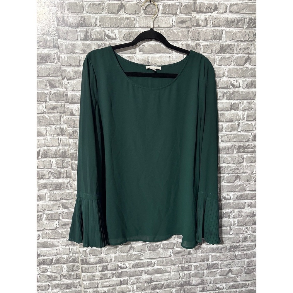 Skies‎ Are Blue Long Sleeve Blouse
